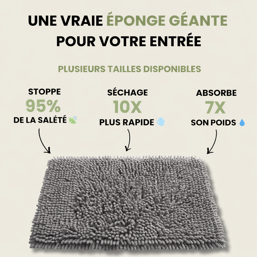 Tapis Clean' Pattes Zanory